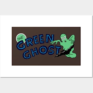 Green Ghost Posters and Art